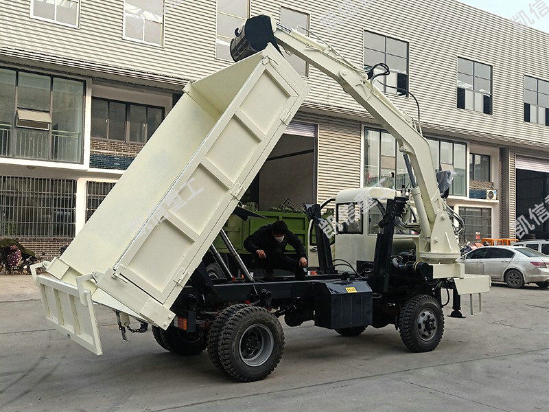 下葬隨車(chē)挖掘機(jī)