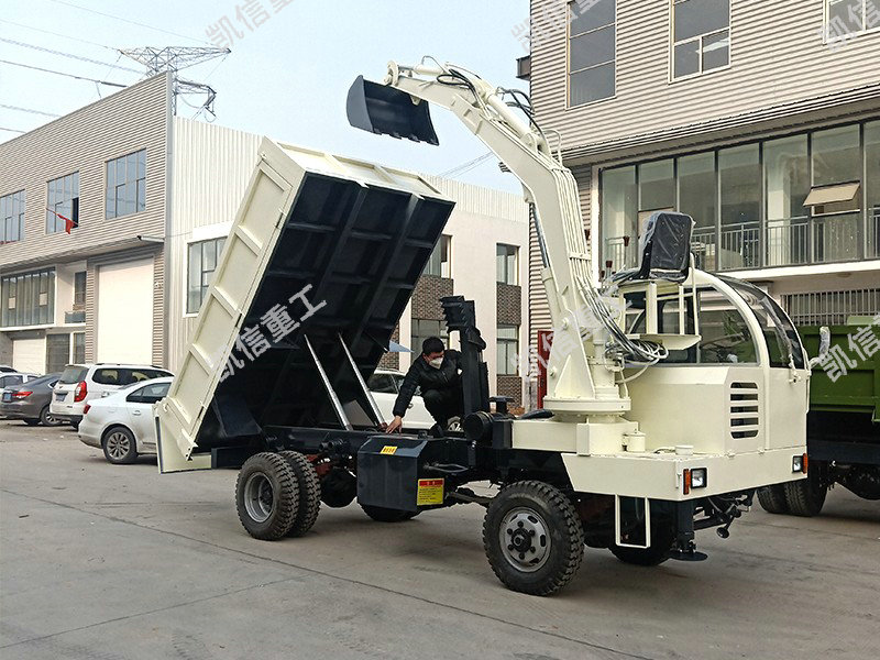 下葬隨車(chē)挖掘機(jī)