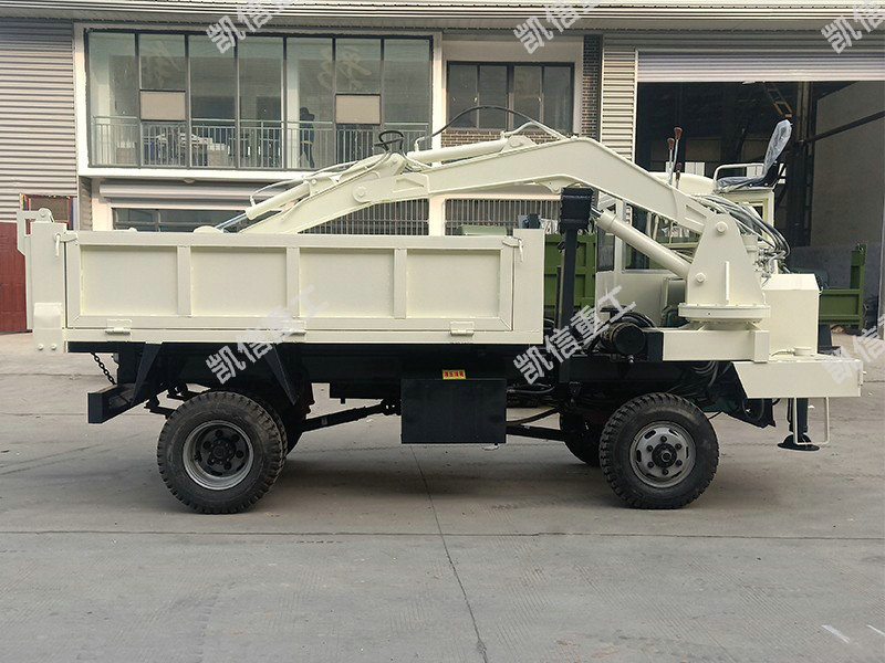下葬隨車(chē)挖掘機(jī)